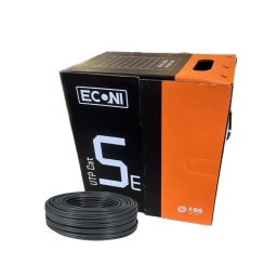 Bobina 150m cable utp Ecconi cat5e cca exterior