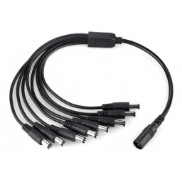  Cable derivador de alimentacin de 1 a 8