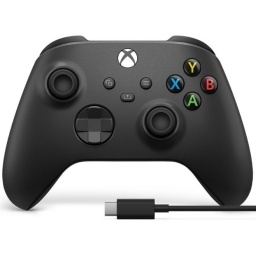 Joystick XBOX inalambrico negro + Cable USB-C