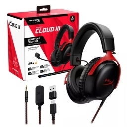 Audifono HyperX Cloud III negro