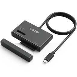 Adaptador Externo Unitek USB-C para discos 2.5", 3.5" y M.2